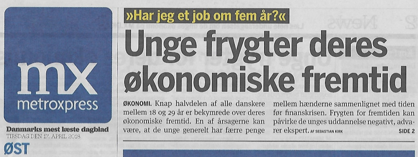 Forsiden MetroXpress 17-4-2018